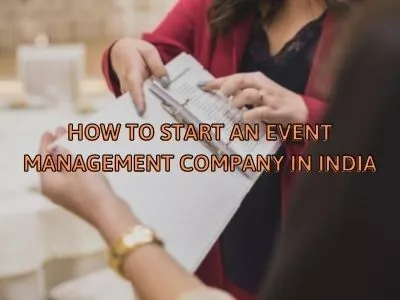 how to start an event management company in India