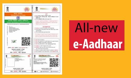 how to apply for e-aadhaar