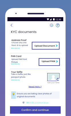 Kreditzy Personal Loan KYC